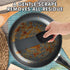 3Pcs Pan Scraper Dish Scraper Plastic Pot Scraper Kitchen Scraper Cast Iron Skillet Pan Scraper Tool for Cleaning...