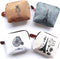 Canvas Coin Bags Women's Small Change Cash Purse Wallets (Set of 4, Paris)...
