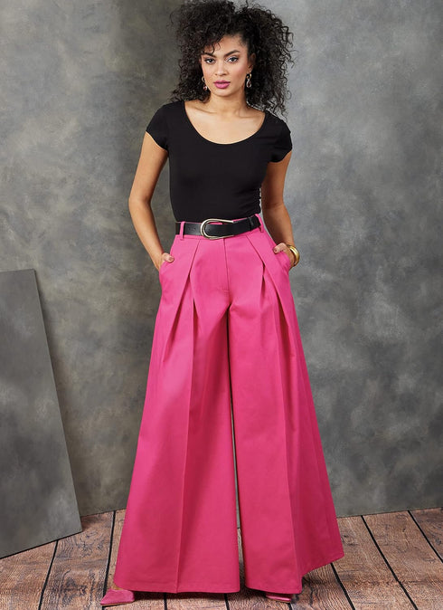 Vogue Misses' Pants Sewing Pattern Kit, Design Code V1910, Sizes 18-20-22-24-26...