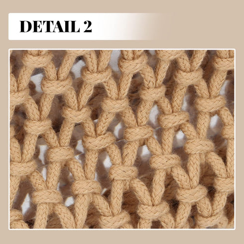 Freie Liebe Small Crochet Tote Bag for Women Summer Mesh Woven Handbags Beach Hobo Bag...