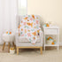 Disney Winnie The Pooh Aqua, Tan, Red, and White Hoppy Easter Super Soft Plush Baby Blanket...