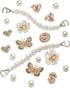 Bling Jewelry Shoes Charms Enamel Diamond Shoe Decoration with Chains...