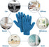 2 Pairs Microfiber Gloves Household Cleaning Gloves Plant Dusting Gloves Washable Reusable Mittens Gloves for Plants House Cars Blinds Dusting Fur...