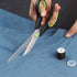 Scissors, Stainless Steel Blades Soft Grip for Home, School, Office. Black and Green, 4...
