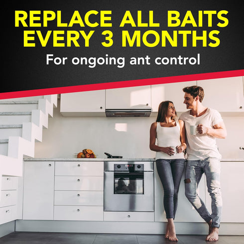 Raid Ant Killer Baits, Child Resistant Bug Killer for Indoor Home Use, 0.24 Oz, 8 Count...