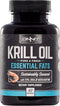 ONNIT Antarctic Krill Oil - 1000mg Per Serving - No Fishy Smell or Taste - Packed with Omega-3s, EPA, DHA, Astaxanthin & Phospholipids - Supports ...