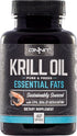 ONNIT Antarctic Krill Oil - 1000mg Per Serving - No Fishy Smell or Taste - Packed with Omega-3s, EPA, DHA, Astaxanthin & Phospholipids - Supports ...