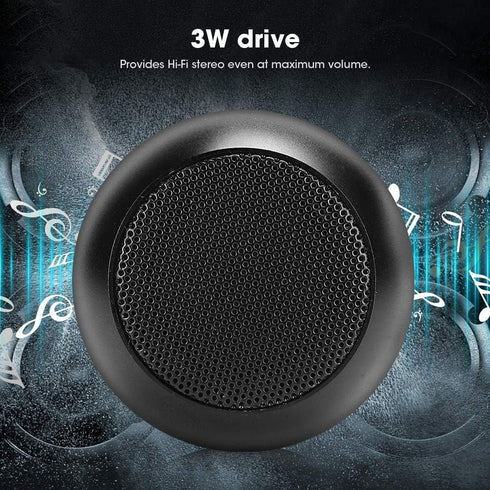 BM3D Aluminum Black Portable Hi-Fi Stereo Bluetooth Speaker Compact Body Clear Sound Hands- Call Loudspeaker Box TWS Aluminum Stereo Bluetooth Lou...