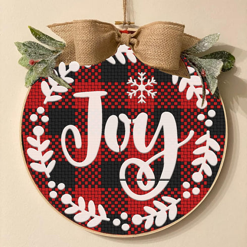 Christmas Stencils for Painting on Wood Reusable - Merry Christmas/ Let it Snow/ Believe/ Joy/ Santa/ Deer/ Tree Holiday Walls Crafts Canvas Floor...