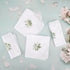 11" Embroidered Lace Cotton Handkerchiefs for Women, Elegant Floral Ladies Hankies with Lace Edge for Daily Use Party Wedding...