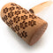 Rolling Pin Embossed With DOG PAWS Pattern For Baking Engraved cookies Size Roller 4 inch...