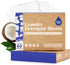 Detergent Sheets Nativ Tales, Laundry Detergent Sheets Ocean Breeze Scent in Nature Ingredient for Sensitive Skin, Zero Plastic and Compact Laundr...