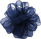 Offray Wired Edge Encore Sheer Craft Ribbon, 1-1/2-Inch Wide by 25-Yard Spool, Navy...