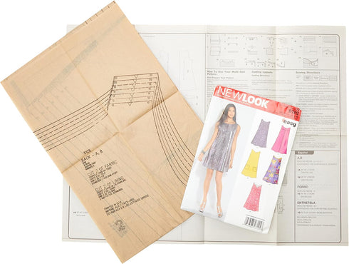 Simplicity Creative Patterns New Look 6125 Misses' Dress, A (10-12-14-16-18-20-22)...