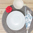 Wrapables® 15" Woven Round Placemats (Set of 6), Black...