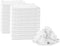 White Terry Rags 2lb Bulk Towel Rag Multipurpose 12x12 Inches 100% Cotton Ring Spun Cleaning Solution for Body Shops, Garages, Restaurants, Home, ...