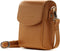 MegaGear Leather Camera Case with Strap Compatible with Canon PowerShot G7 X Mark III, G7 X Mark II, G7 X - MG768 Light Brown...