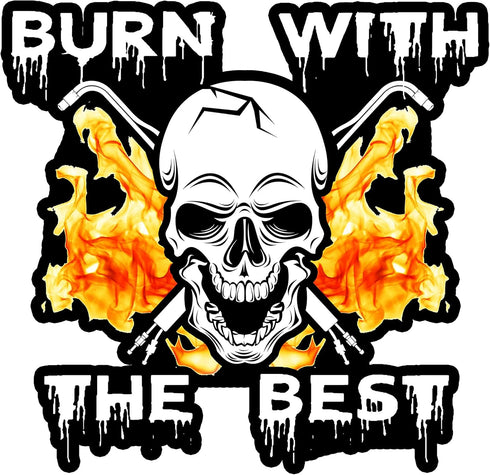 Welding Stickers for Welding Hood & Tool Box – 100% Vinyl Stickers – Stickers for Adults – Badass Welder Stickers Including, Flux, Rods, Hood, Fla...