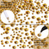 LPBeads 6400 Pieces Hotfix Rhinestones Topaz Flat Back 5 Mixed Sizes Crystal Round Glass Gems with Tweezers and Picking Rhinestones Pen...