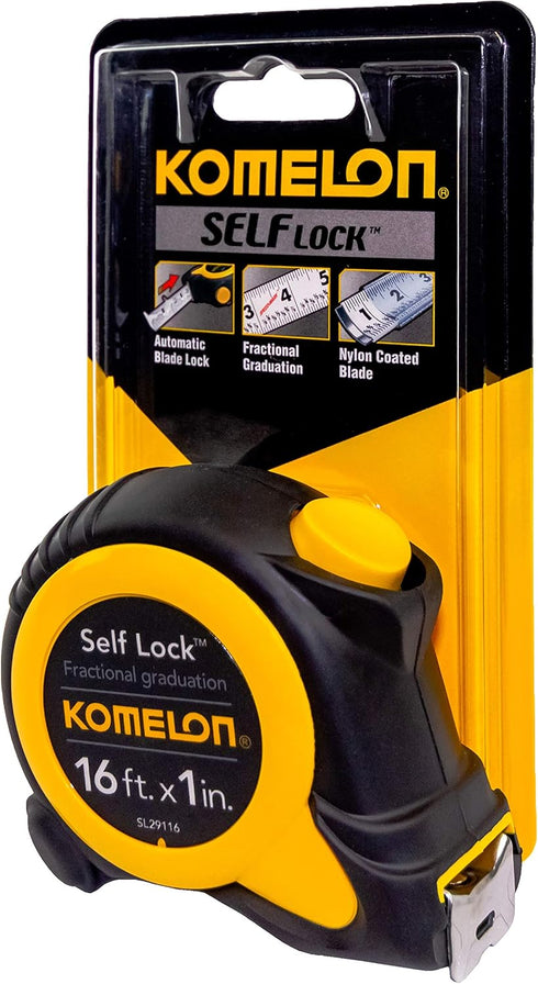 Komelon SL29116 Self Lock Speed Mark 16-Foot Power Tape...