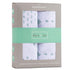 Bassinet Sheets Fitted Cover - Flexible Fit 100% Soft Jersey Knit Cotton - Neutral Grey Sage Diamond - 2 Pack Set...