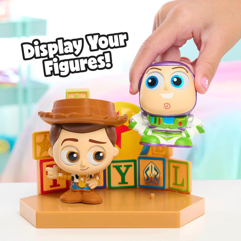 Just Play New Grand Entrance 3-inch Collectible Figures Buzz Lightyear and Woody, Officially Licensed Kids Toys for Ages 5 Up, Amazon Exclusive...