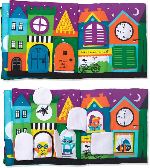 Melissa & Doug Soft Activity Baby Book - The Wonderful World of Peekaboo!...