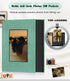 Photo Album 4x6 Photos,Linen Cover Slide-in Photo Book Holds 100 Photos with 50 Black Pages for Family,Wedding,Anniversary,Baby and Holiday Pictur...