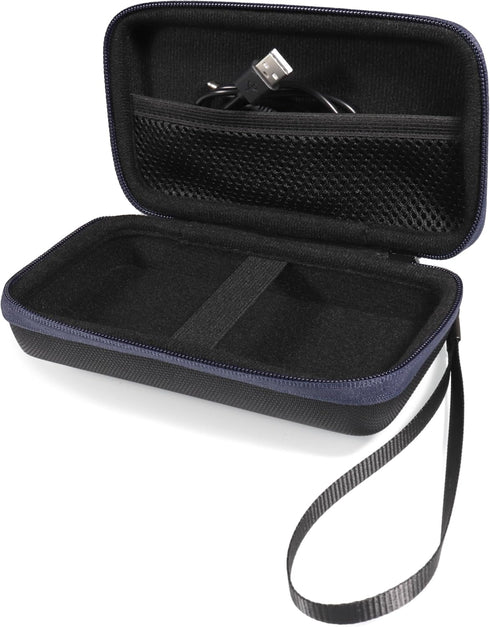 CaseSack Case for BOSCH GLM400CL Blaze Outdoor 400ft Bluetooth Connected Laser Measure (Black with blue zip)...