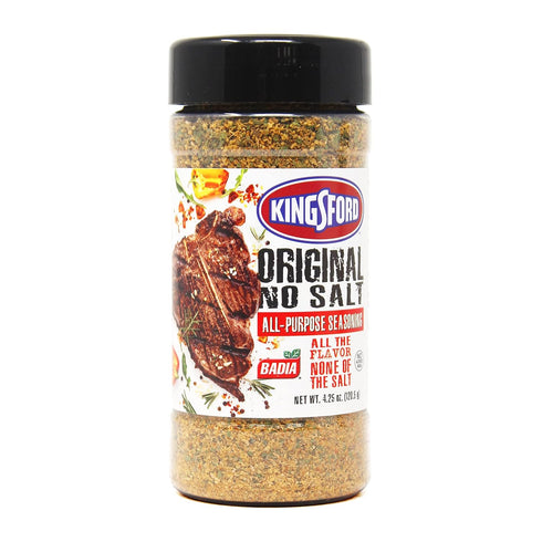 Kingsford Badia Original No Salt All-Purpose Seasoning, 4.25 oz (Pack of 1)...