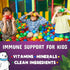 Immune Support Gummies for Kids & Toddler with Vitamin C, Zinc & Echinacea, Daily Childrens Immune Support Gummy Vitamins for Kids Ages 4 and Up, ...