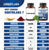 Astaxanthin 15mg + Panax Ginseng, Ginkgo Biloba Supplements, 90 Vegan Capsules, Promotes Eye, Skin, Joint Health Energy, Cardiovascular Support + ...
