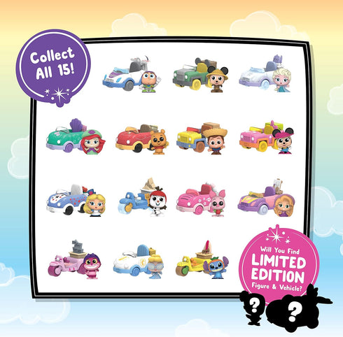 Disney Doorables Let’s Go Vehicles 2-Pack Series 1, Toy Figures, Officially Licensed Kids Toys for Ages 5 Up, Amazon Exclusive...