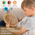 Round Wooden Labyrinth Board Game - Marble Maze for Education and Fun, Toddler Activity Board, Brain Teaser Puzzle Logic Game with Two Metal Balls...