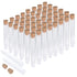 50PCS Plastic Test Tubes with Lids – Small Plastic Tubes 10ml Clear Plastic Tubes with Cork Stoppers Small Clear Plastic Tube Containers for Solid...