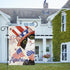 4th of July Patriotic Black Cat Garden Flag 12x18 Inch Double Sided, America Independence Day Flag Memorial Day Firework Yard Banner for Outdoor H...