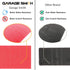 AMPULLA Garage Smith Garage Wall Protector Car Door Protectors, Designed in Germany (4-Pack Red)...