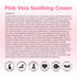 FARMSKIN Pink Vera Soothing Cream (100ml, 3.38oz) - Korean Skincare Moisturizer for Face & Body/Aloe Vera for Sunburn Relief/Non-Greasy/Korean Ski...