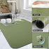Dish Drying Mat for Kitchen Counter, Heat Resistant Drainer Mats with Non-slip Rubber Backed, Hide Stain Kitchen Super Absorbent Draining Mat, Eas...