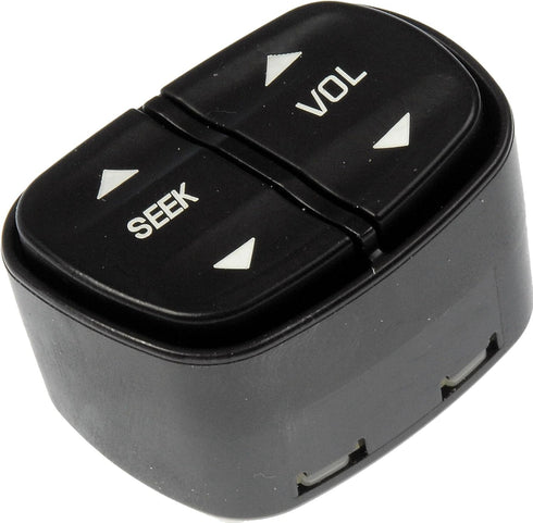 Dorman 901-123 Driver Information Switch-Speaker Volume and Radio Channel, Steering Wheel Mount Compatible with Select Models...