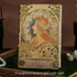 Exclusive Personal Journal for Women, Gilded Hardcover Notebook, 256 Full Color Pages, 5x7 Small Fancy Notebook, Alphonse Mucha Zodiac, Unique Gif...