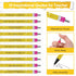 10 Set Teacher Appreciation Gifts Bulk 10 Teacher Ballpoint Pens 10 Pencil Shaped Stress Balls Teacher Keychains 10 Organza Bags Backe to School G...