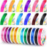 Elastic String for Bracelets, Anezus 12 Rolls Crystal Beading Wire for Jewelry Making, Stretch Magic Bead Cord for Beading, Bracelets and Jewelry ...