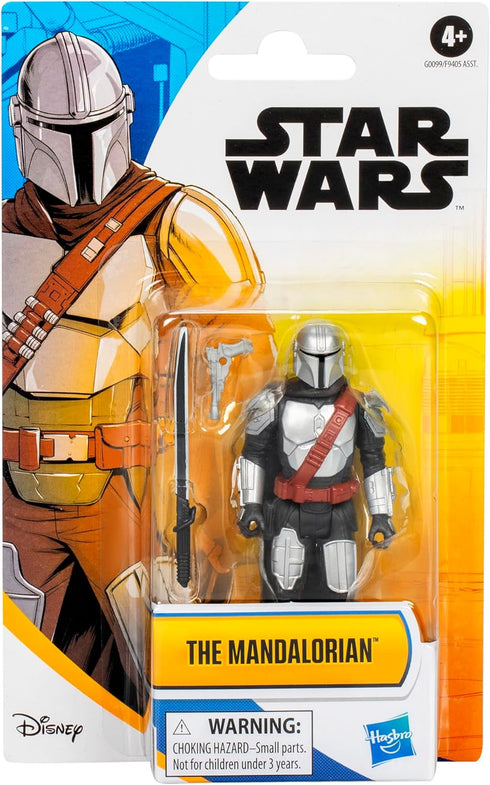 STAR WARS Epic Hero Series The Mandalorian 4-Inch Action Figure & 2 Accessories, Toys for 4 Year Old Boys and Girls...