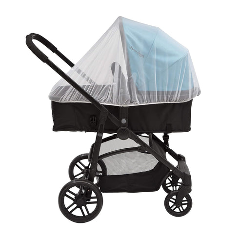 Delta Children Mosquito Net for Infant Car Seats, Infant Strollers and Bassinets | Breathable with Elastic Netting for Easy fit | White...