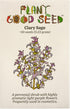Plant Good Seed Organic Clary Sage Seeds - Pack of 50, Heirloom Seeds for Planting Herbs, Flowers - Gardening Supplies, Herb Garden, Flower Seeds ...