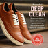 RED MOOSE Shoe and Sneaker Cleaner - 4 oz Foaming Stain Remover with Scrub Brush...