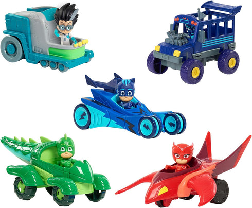 PJ Masks Catboy & Cat-Car, 2-Piece Articulated Action Figure and Vehicle Set, Blue, Kids Toys for Ages 3 Up by Just Play...