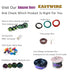 10 Feet (3 Meter) Black - 14 AWG THHN Wire - 14 Gauge Black Ground Wire -14 AWG Solid Copper Wire - Insulated Grounding Wire - THHN/THWN Solid Wir...