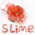 Red Jelly Cube Crunchy Slime, Soft Non-Stick Clear Crystal Slime, Stress Relief Toy for Girls and Boys, for Kids Party Favors Gifts Ideas, Birthda...
